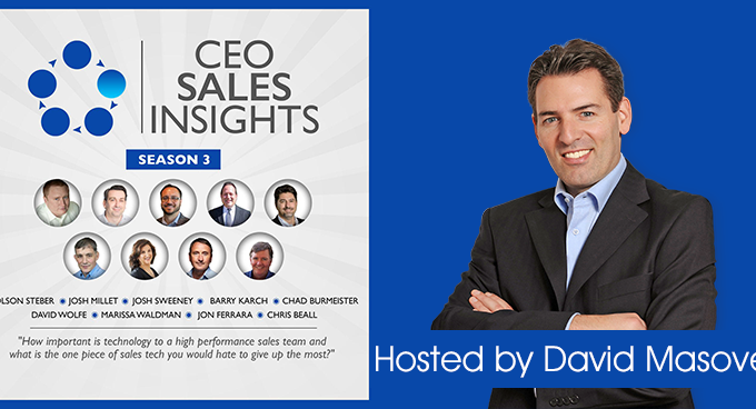 CEO Sales Insights With David Masover